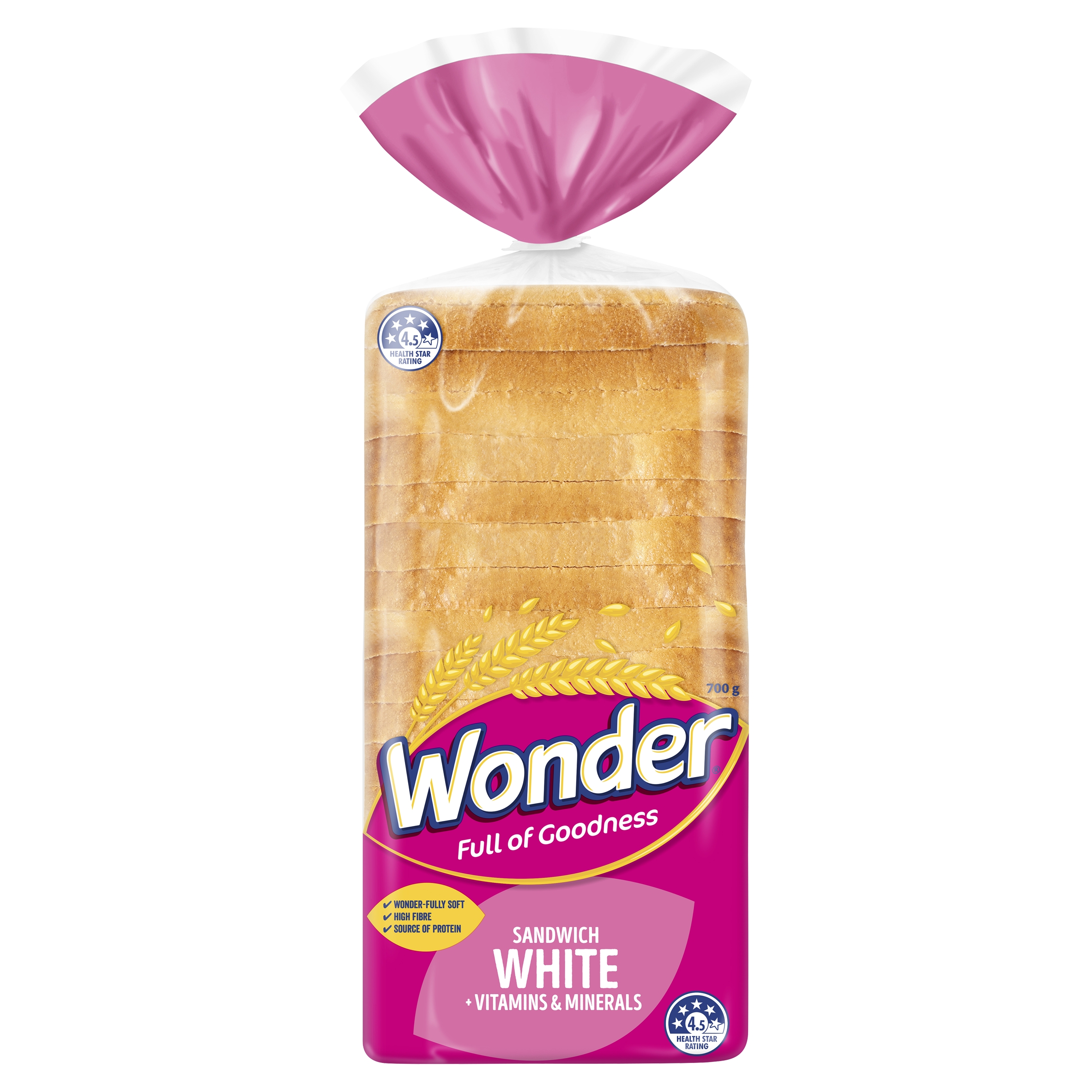 Wonder Sandwich White Vitamins and Minerals 700 g product photo
