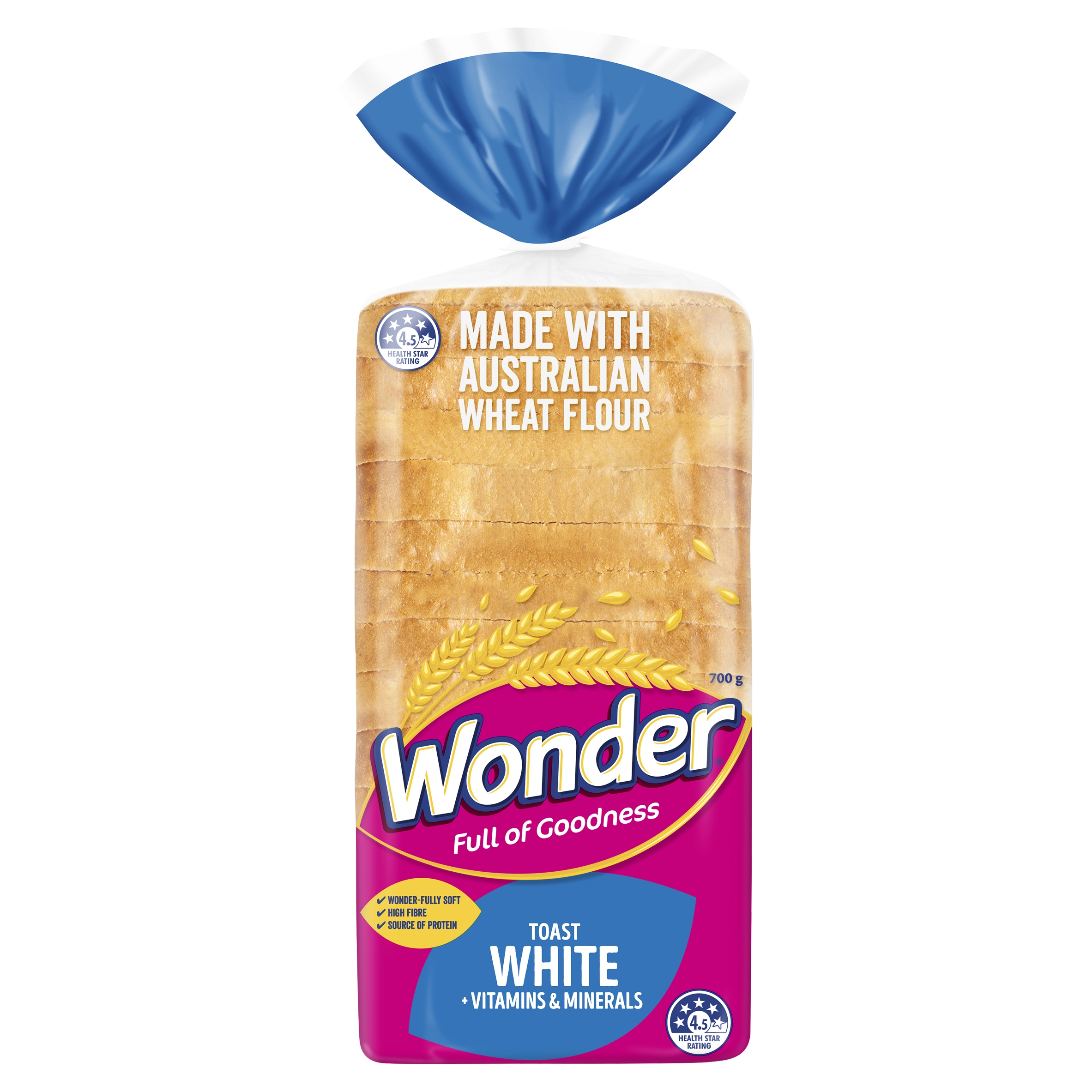 Wonder Toast White Vitamins and Minerals 700 g product photo