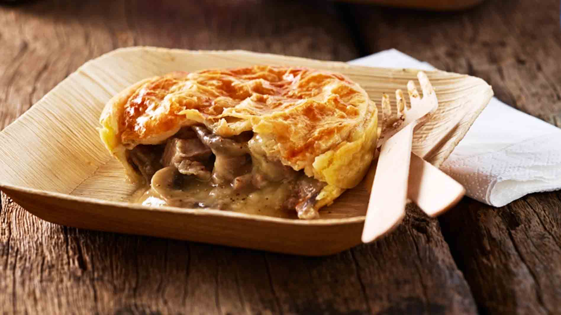 Flaky Veal and Mushroom Pies