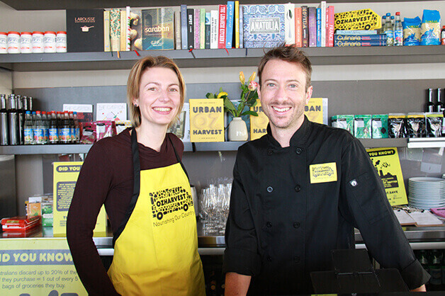 Sophie and Travis from Ozharvest