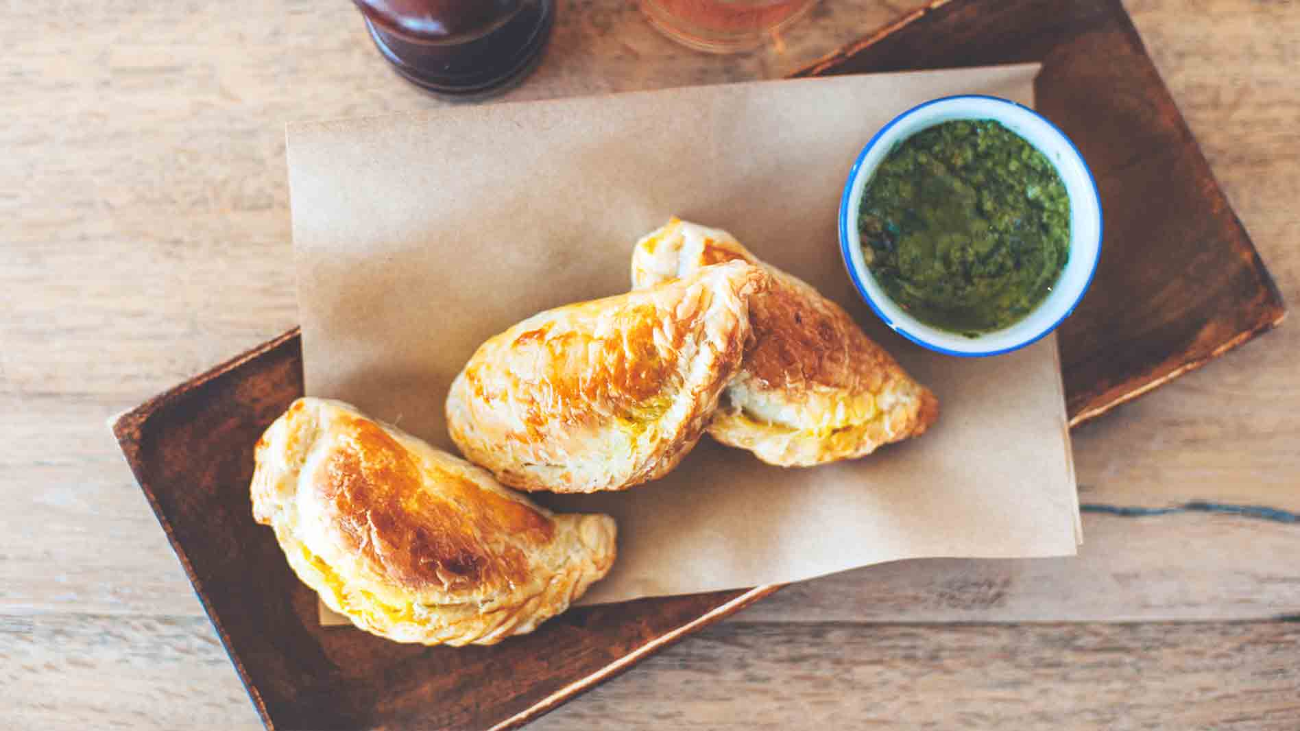 Beef Empanadas with Chimichurri