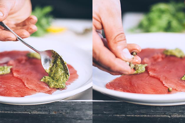 Tuna Carpaccio