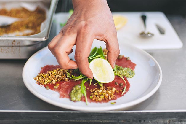 Tuna Carpaccio