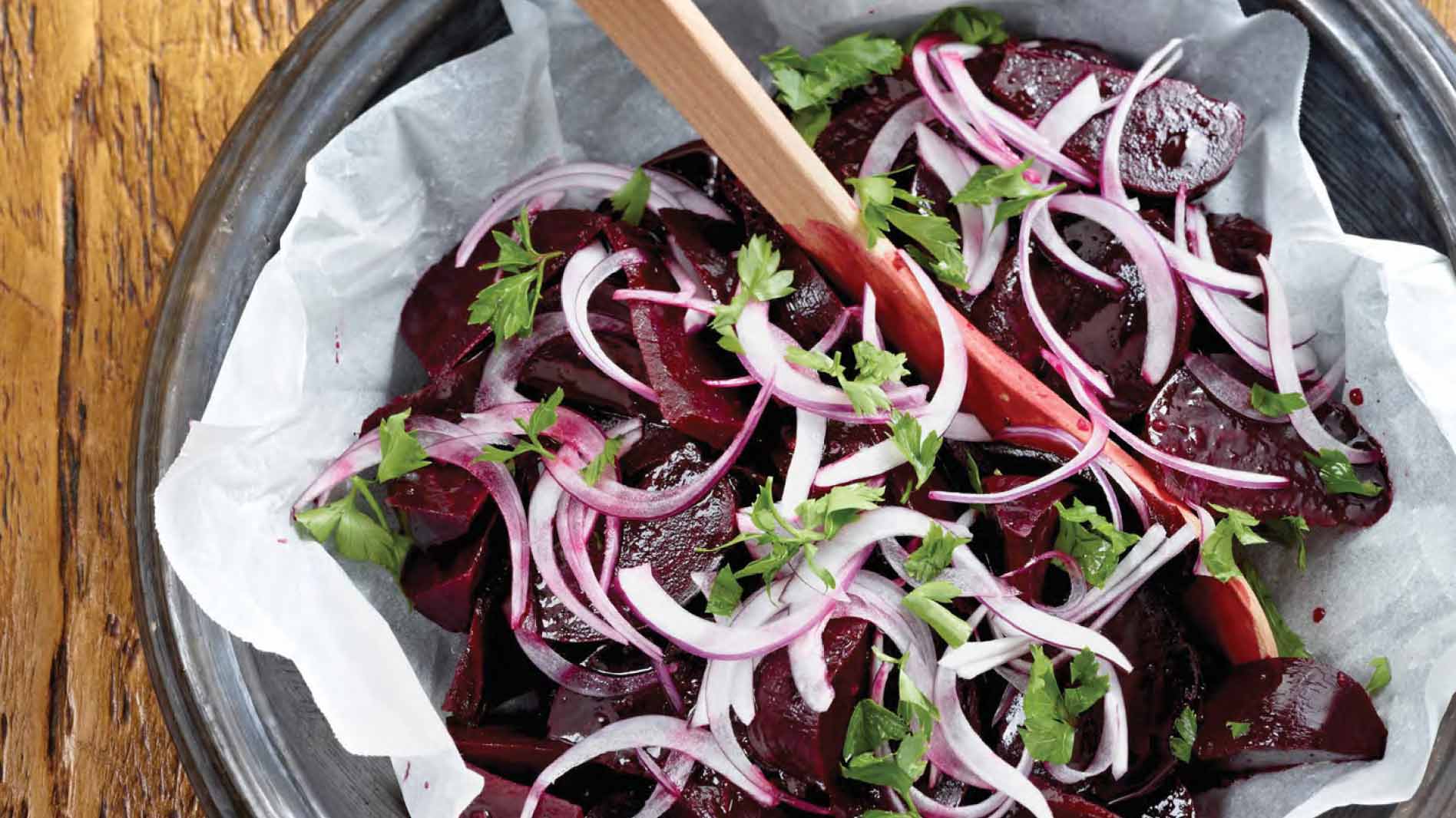 Italian Roasted Beetroot and Spanish Onion Salad