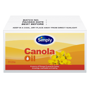 Simply Canola Oil 20L (Bag in Box)