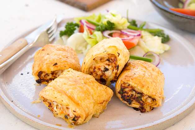 Finished Sausage Rolls