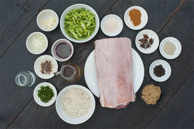 Pork Belly Ingredients