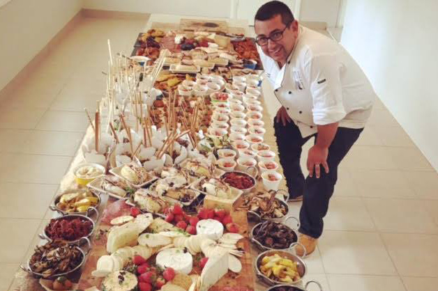 Chef Daniel Abou-Chedid, owner of Fork ‘n’ Knife Catering