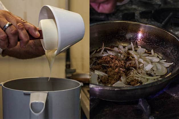 Making BBQ Mayonnaise 