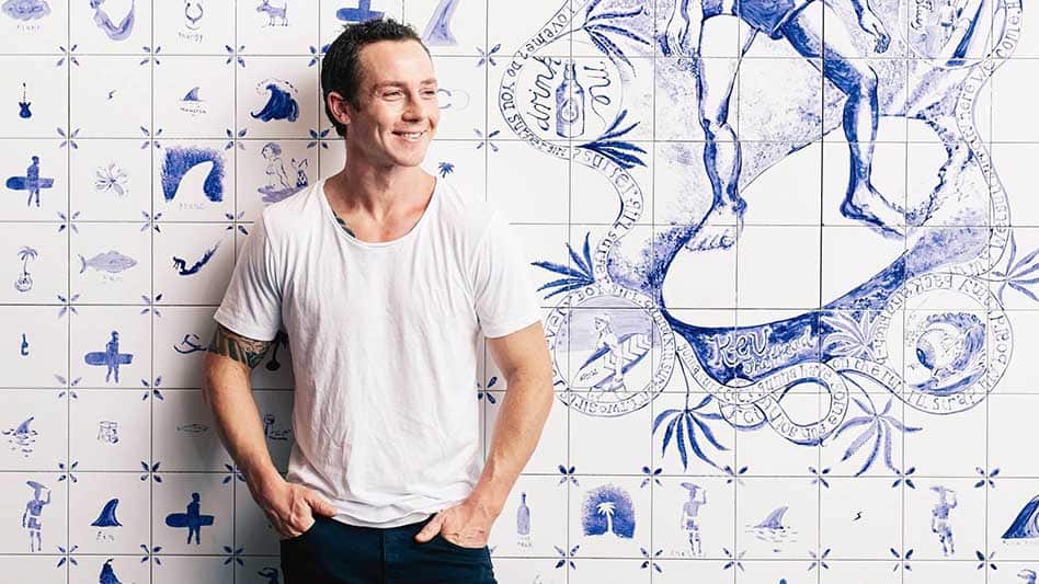 Co-owner of The Bucket List Bondi, Tom Walton