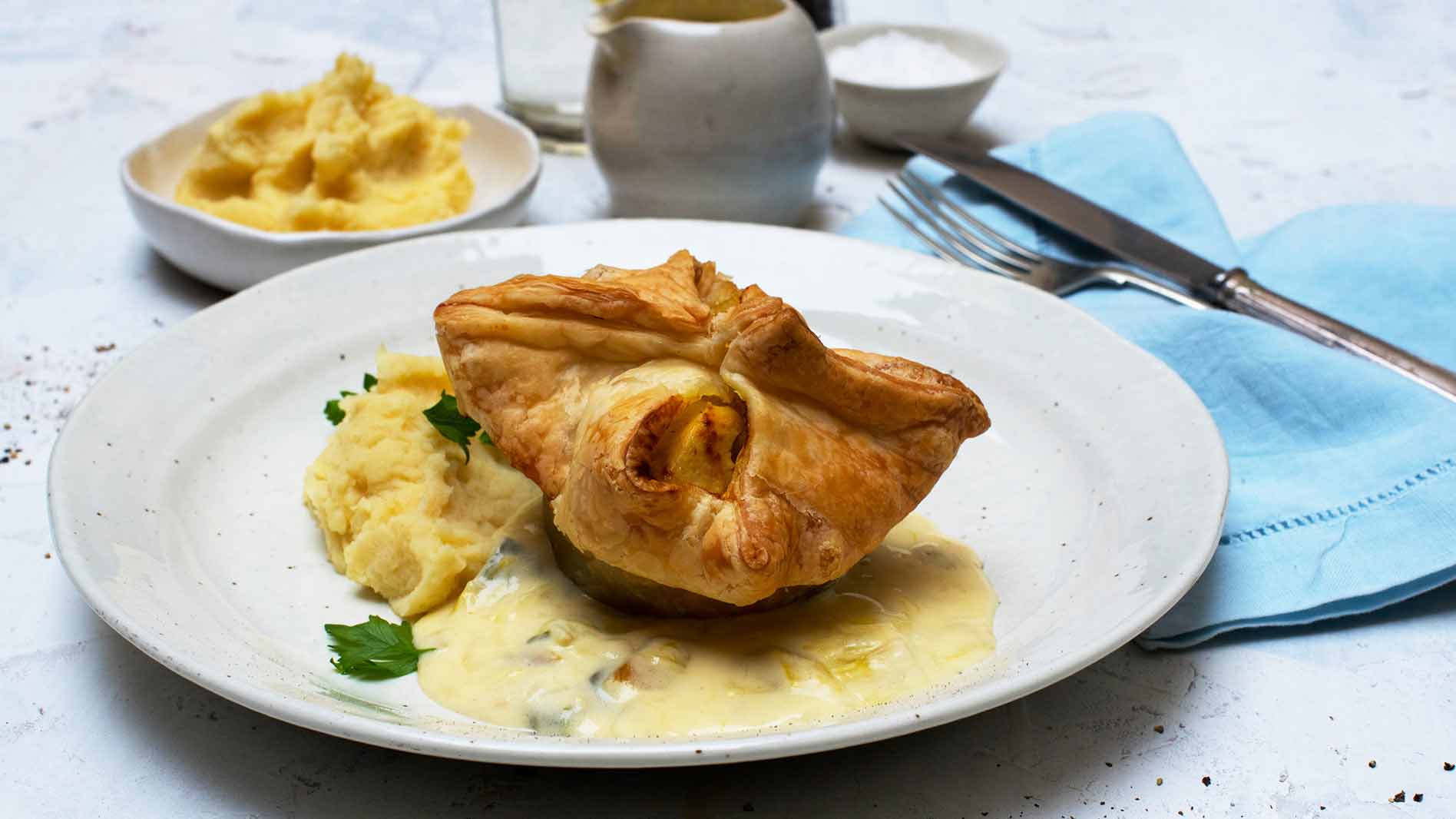 Chicken Wellington with Pampas Puff Pastry