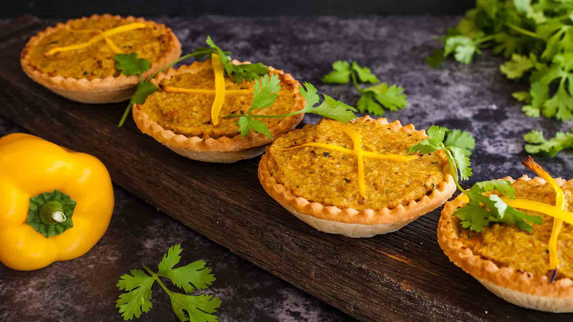 Thai Chicken Curry Tartlets