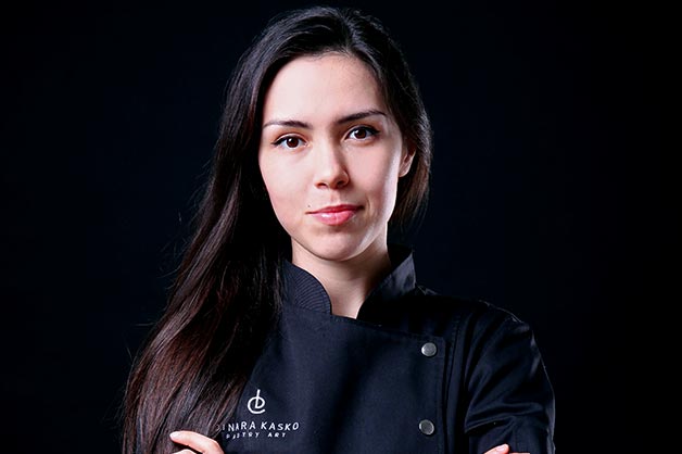 International chef Dinara Kasko has started to use a 3D printers to create her desserts as a point of difference