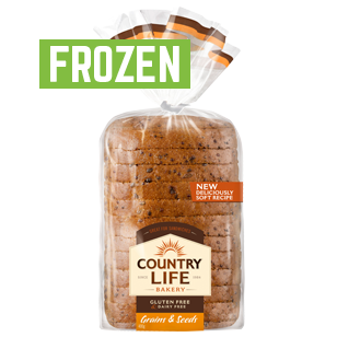 Country Life Gluten Free Grains & Seeds 400g Frozen product photo