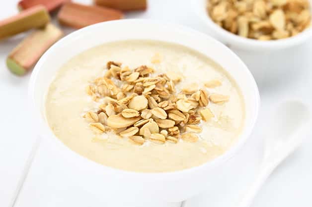 Oats used as a soup thickener in this image