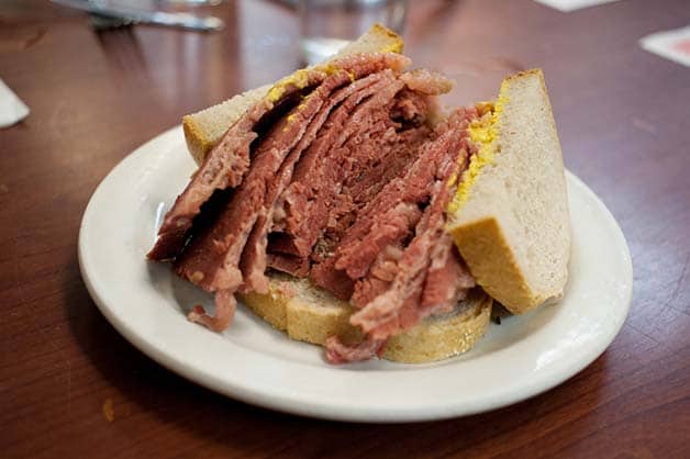 The Canadian Montreal Smoked Meat Sandwich 
