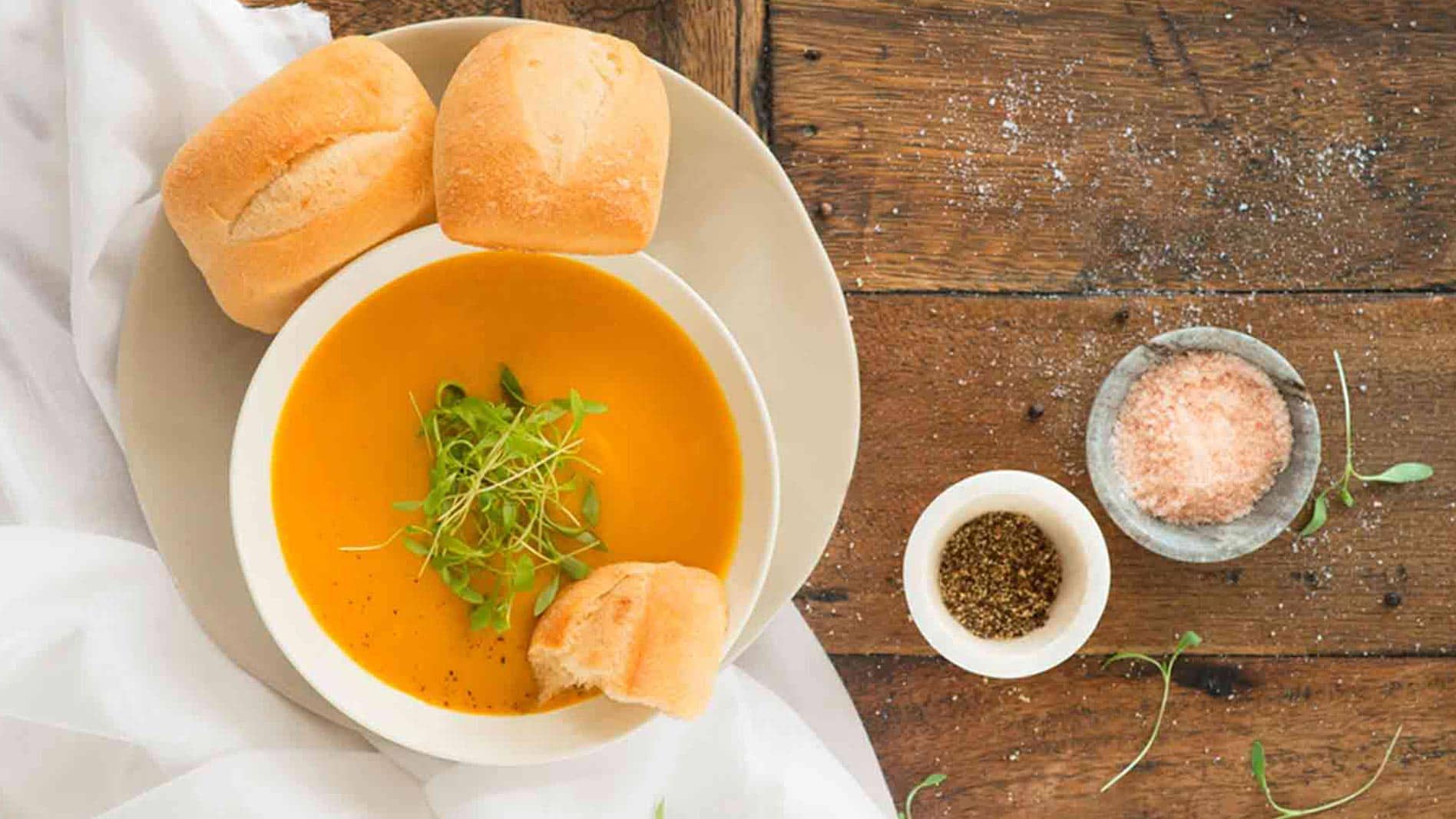 Spiced Carrot and Ginger Soup