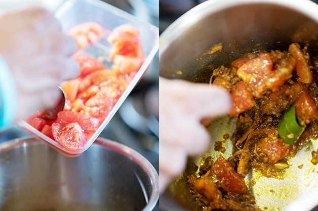 Chef Mixing Ingredients