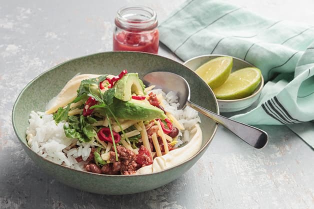 Image of a Burrito bowl