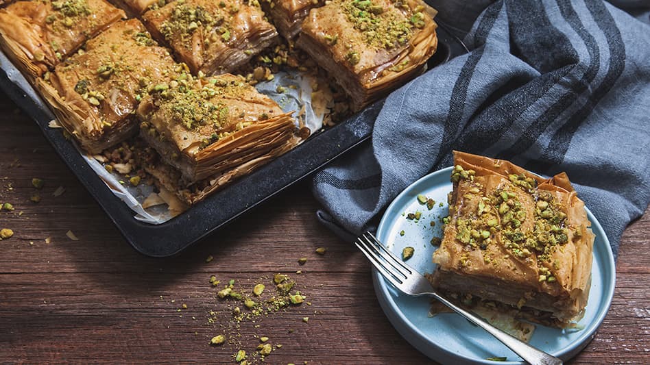 Traditional Lebanese Baklava