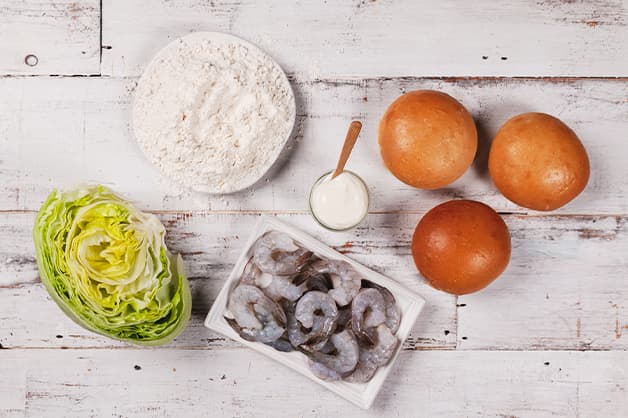 Prawn Burger Ingredients