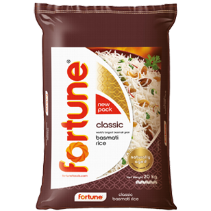 Fortune® Classic Basmati Wholesale Rice 20KG product photo