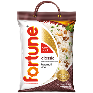 Fortune® Classic Basmati Wholesale Rice 4X5KG product photo