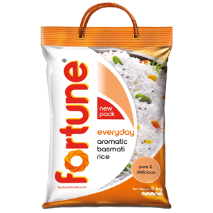 Fortune® Everyday Basmati Wholesale Rice 4X5KG product photo