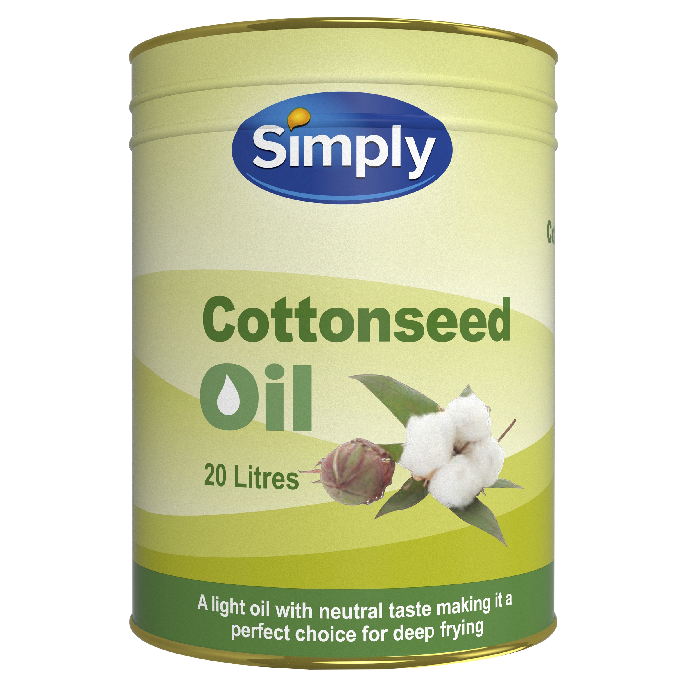 Simply Cottonseed Oil Drum 20 l
