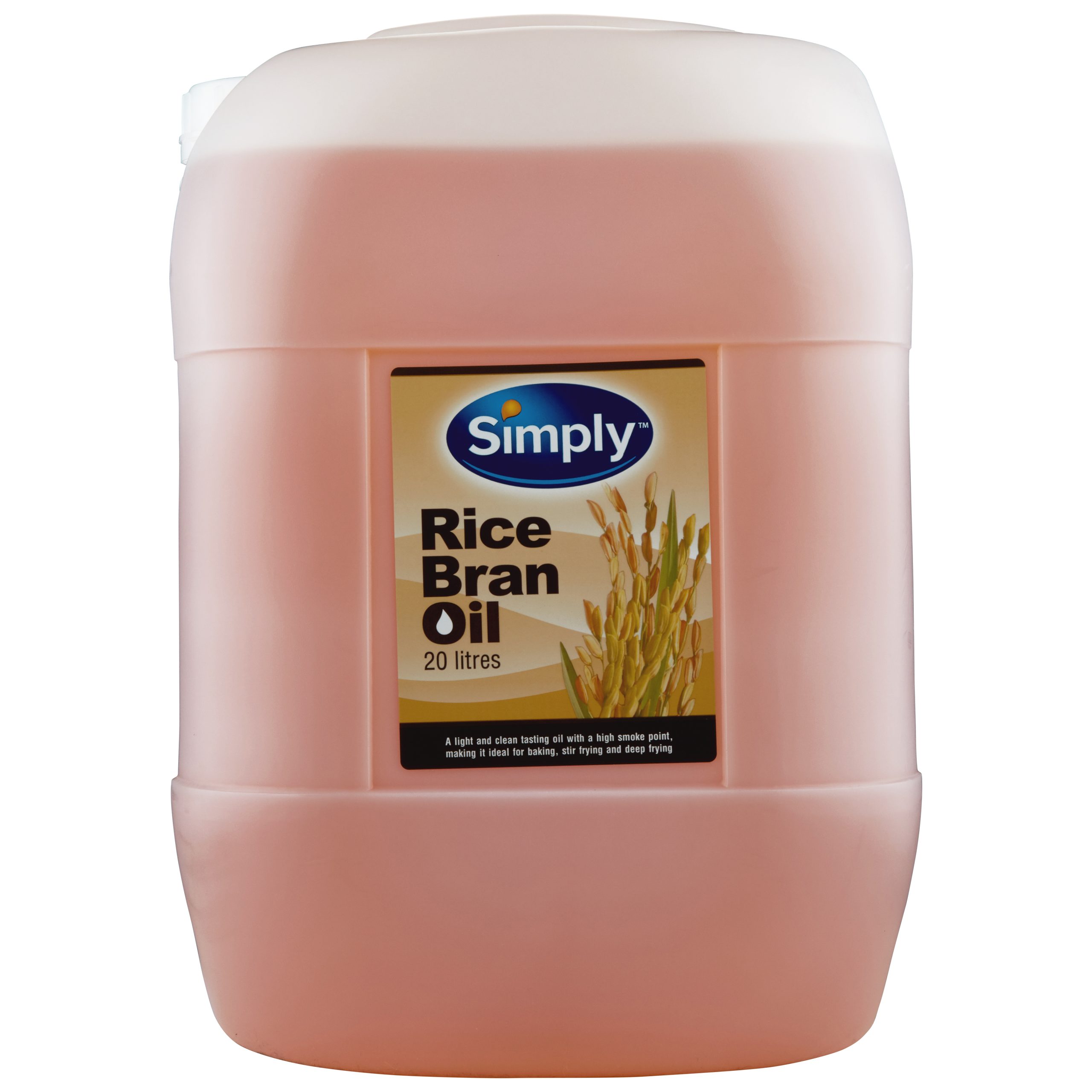Simply Rice Bran Oil Jerry Can 20 l product photo