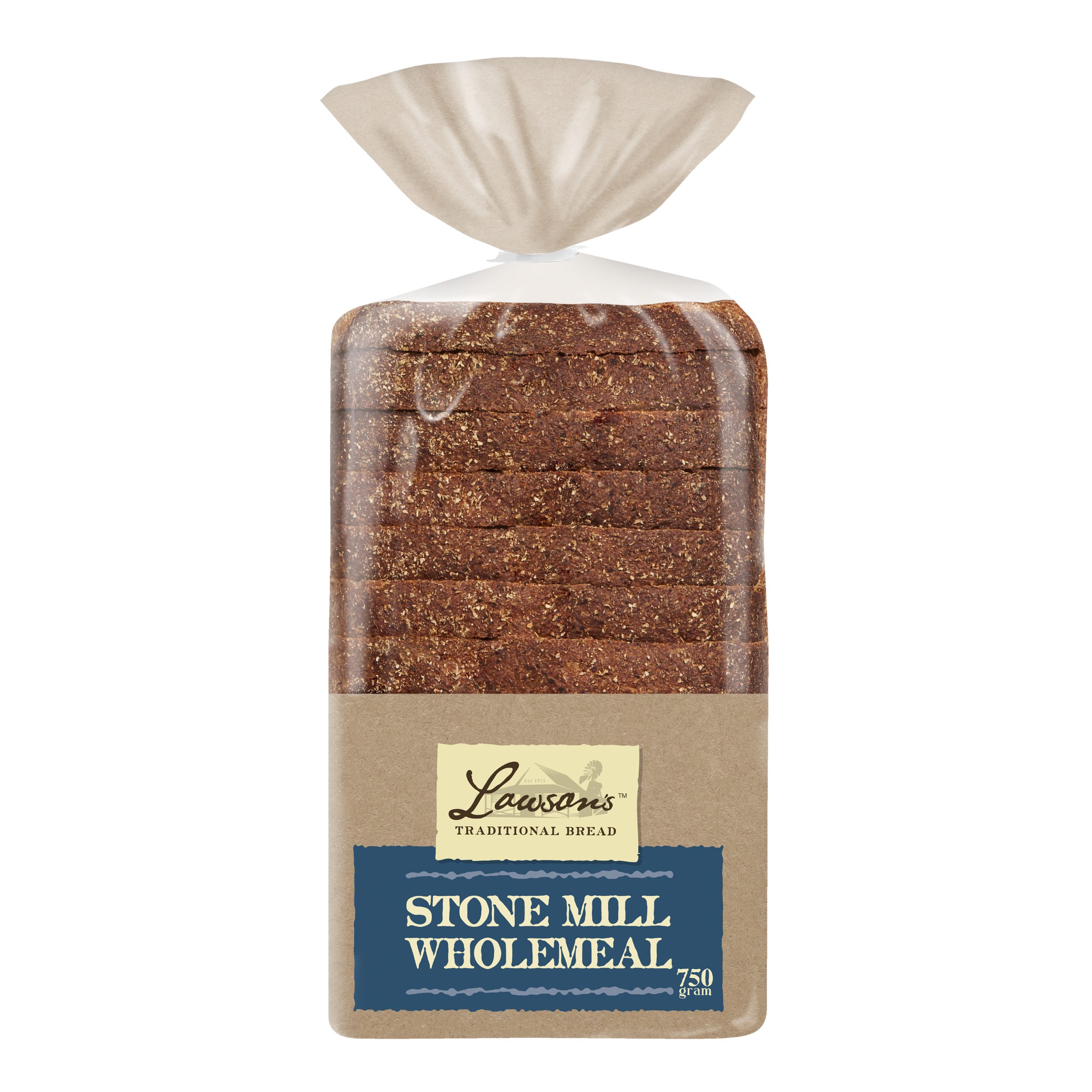 Lawsons Bread Traditional Stone Mill Wholemeal 750 g product photo