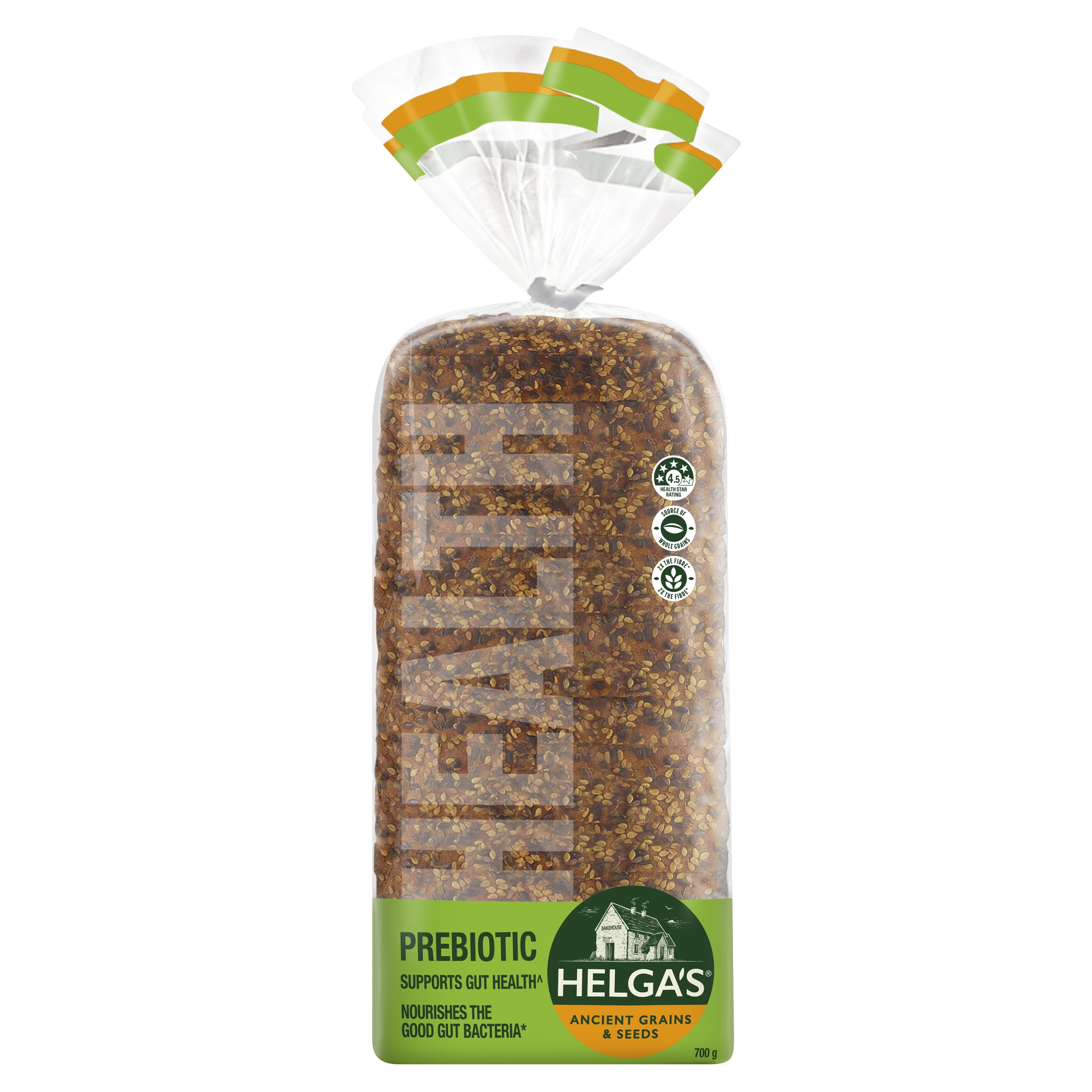 Helgas Prebiotic Loaf Ancient Grains and Seeds 700 g product photo