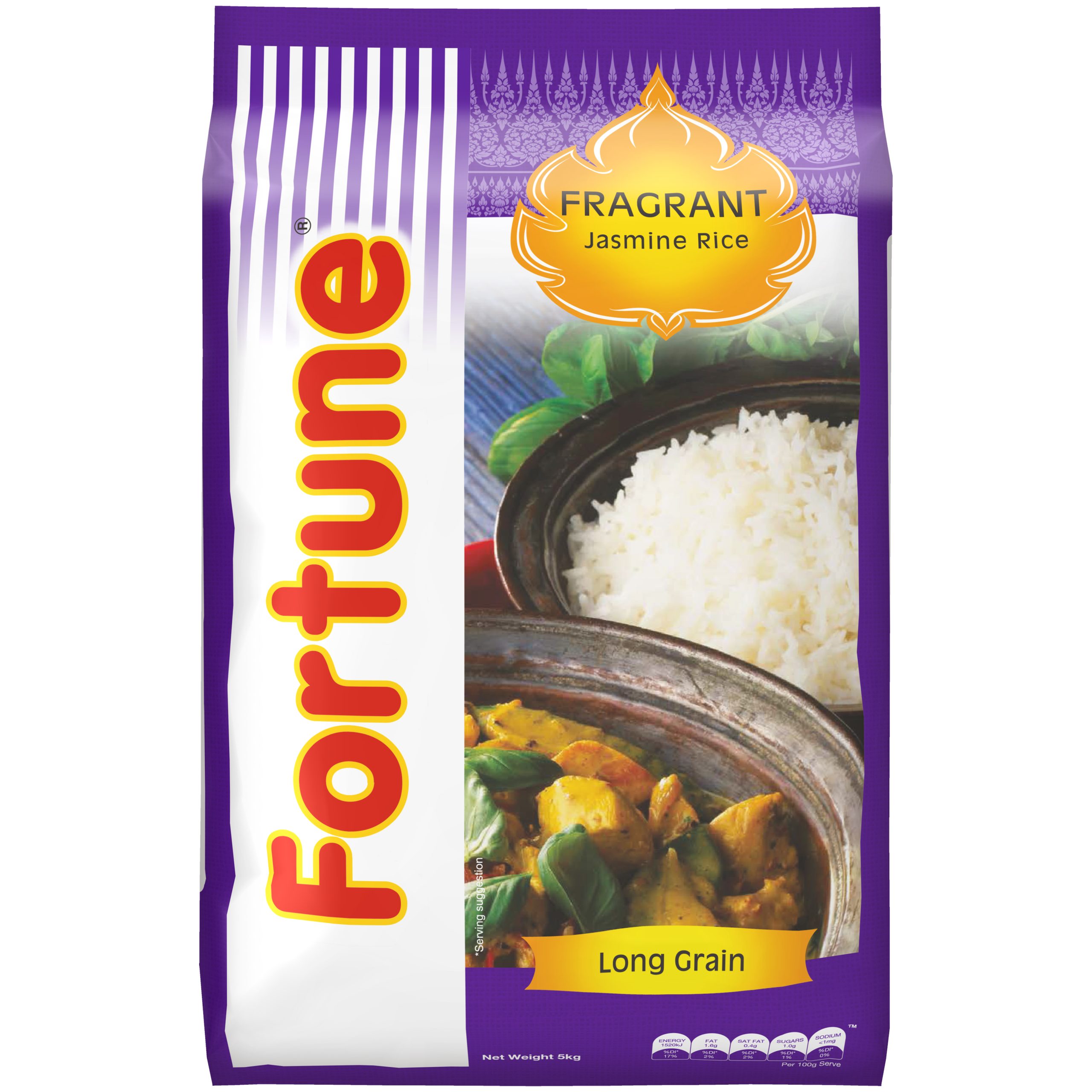Fortune Rice Fragrant Jasmine 5 kg product photo