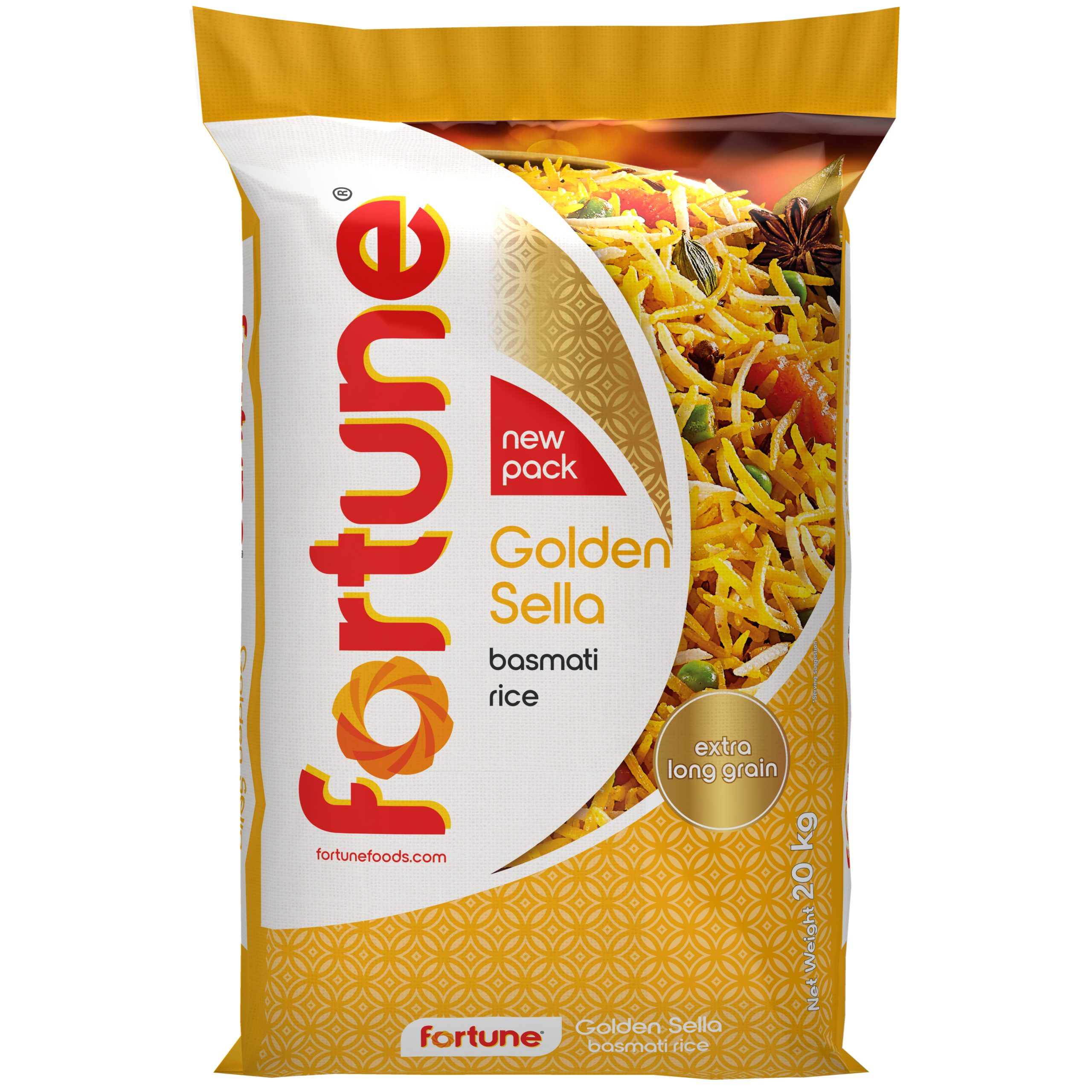 Fortune Golden Stella Rice Basmati 20 kg product photo
