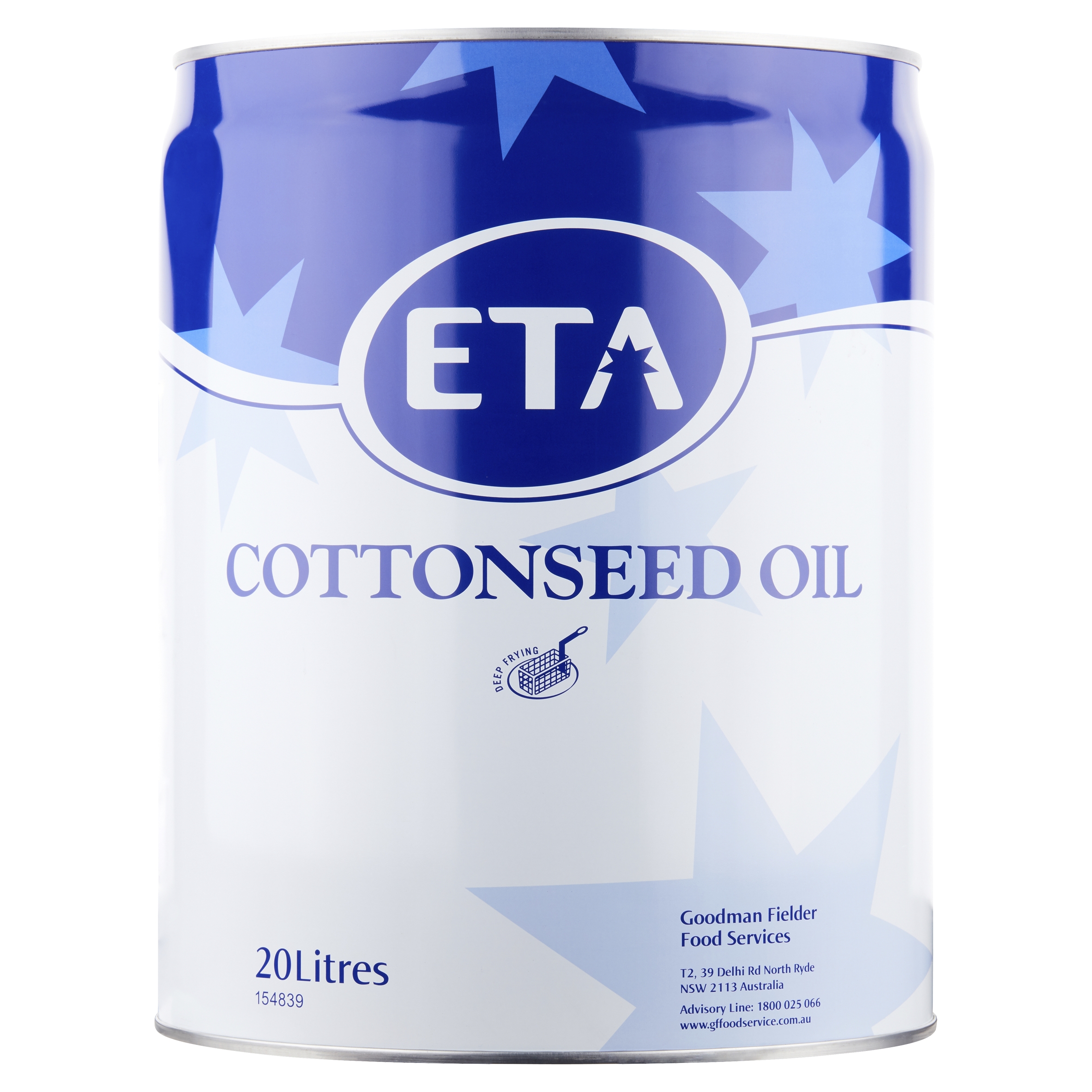 Eta Cottonseed Oil 20 Litres product photo