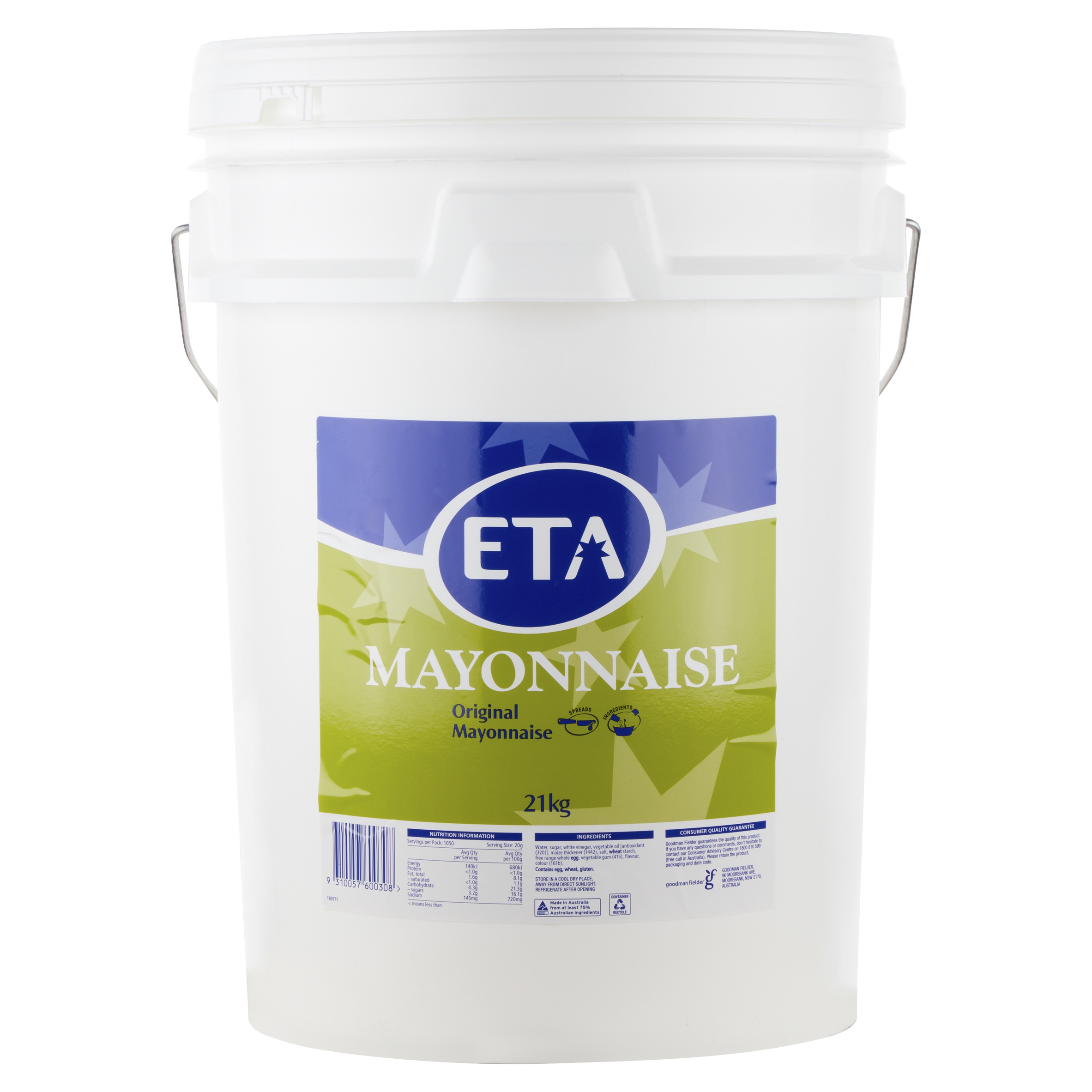Eta Mayonnaise 21kg product photo