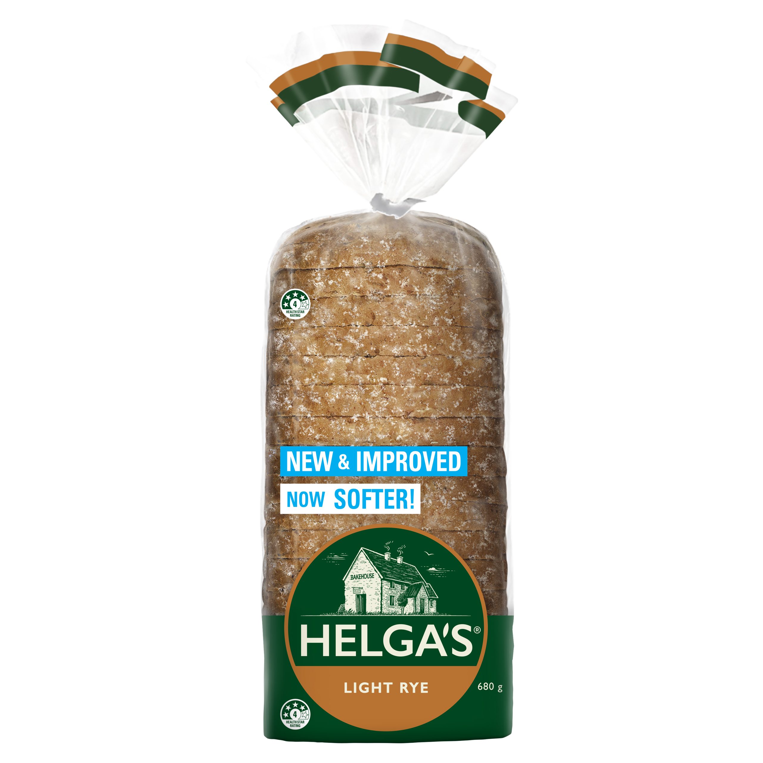 Helgas Loaf Light Rye 680 g product photo