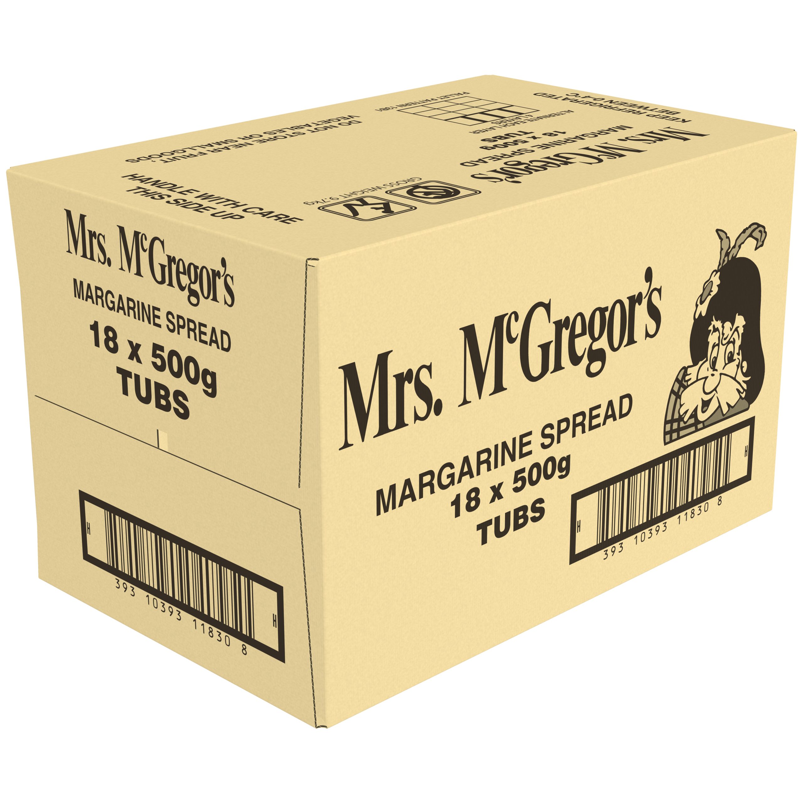 Mrs Mcgregors Spread 500 g x 18 product photo
