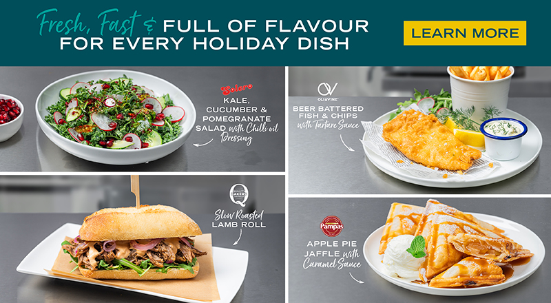 Fresh, Fast and Full of Flavour for Every Holiday Dish