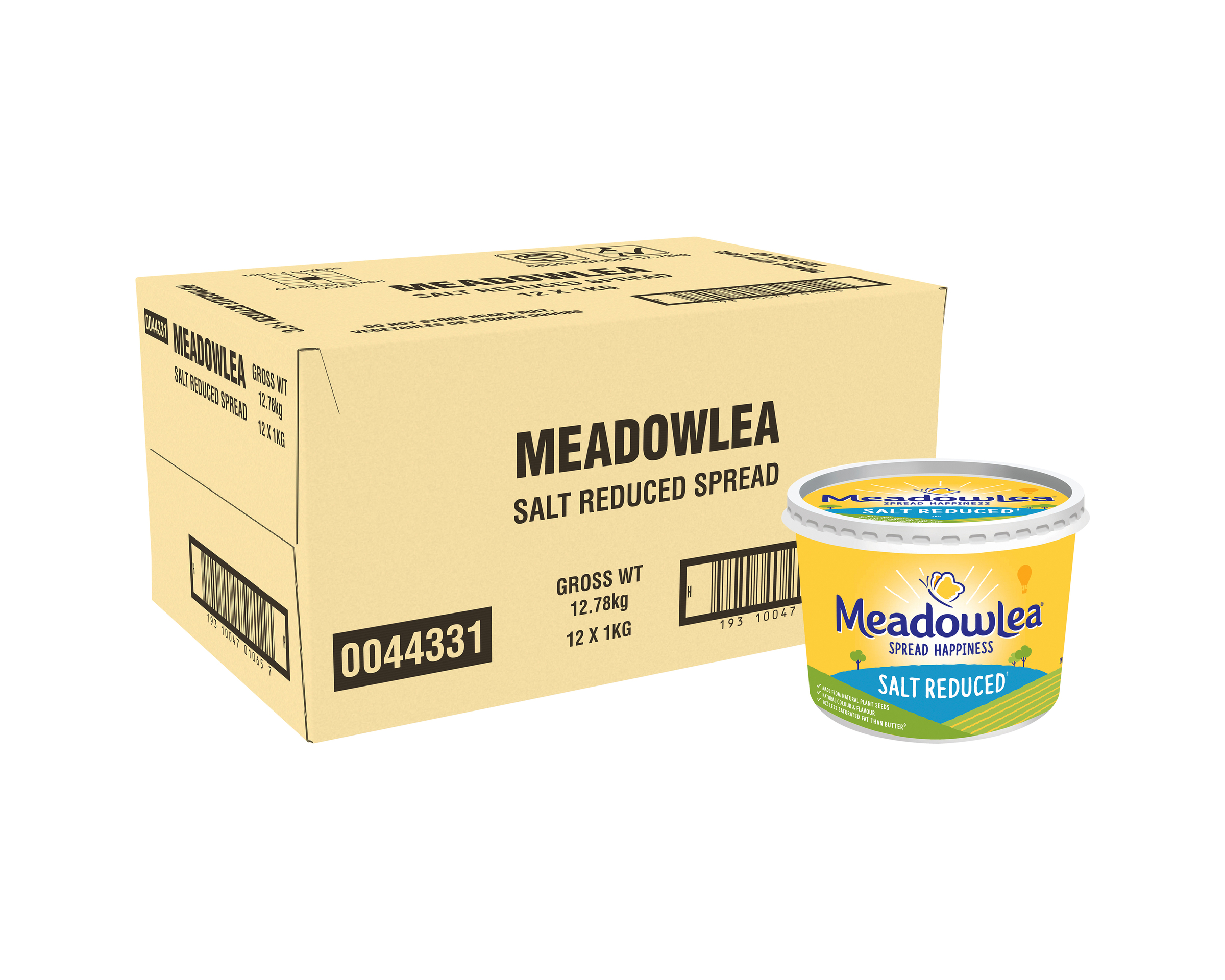 Meadow Lea Salt Reduced Spread 12 x 1kg product photo