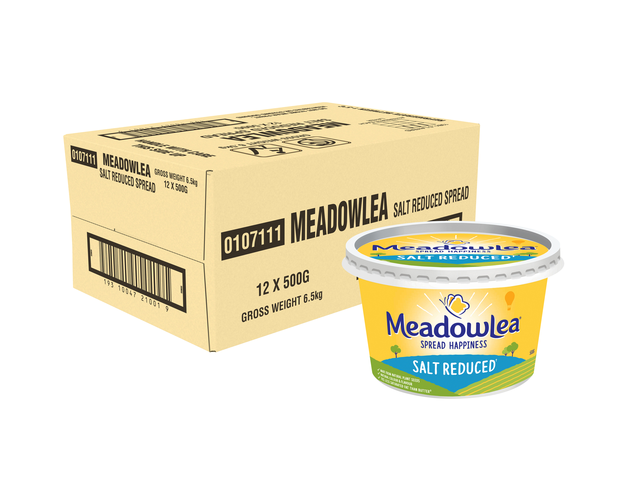 Meadow Lea Salt Reduced Spread 500g product photo