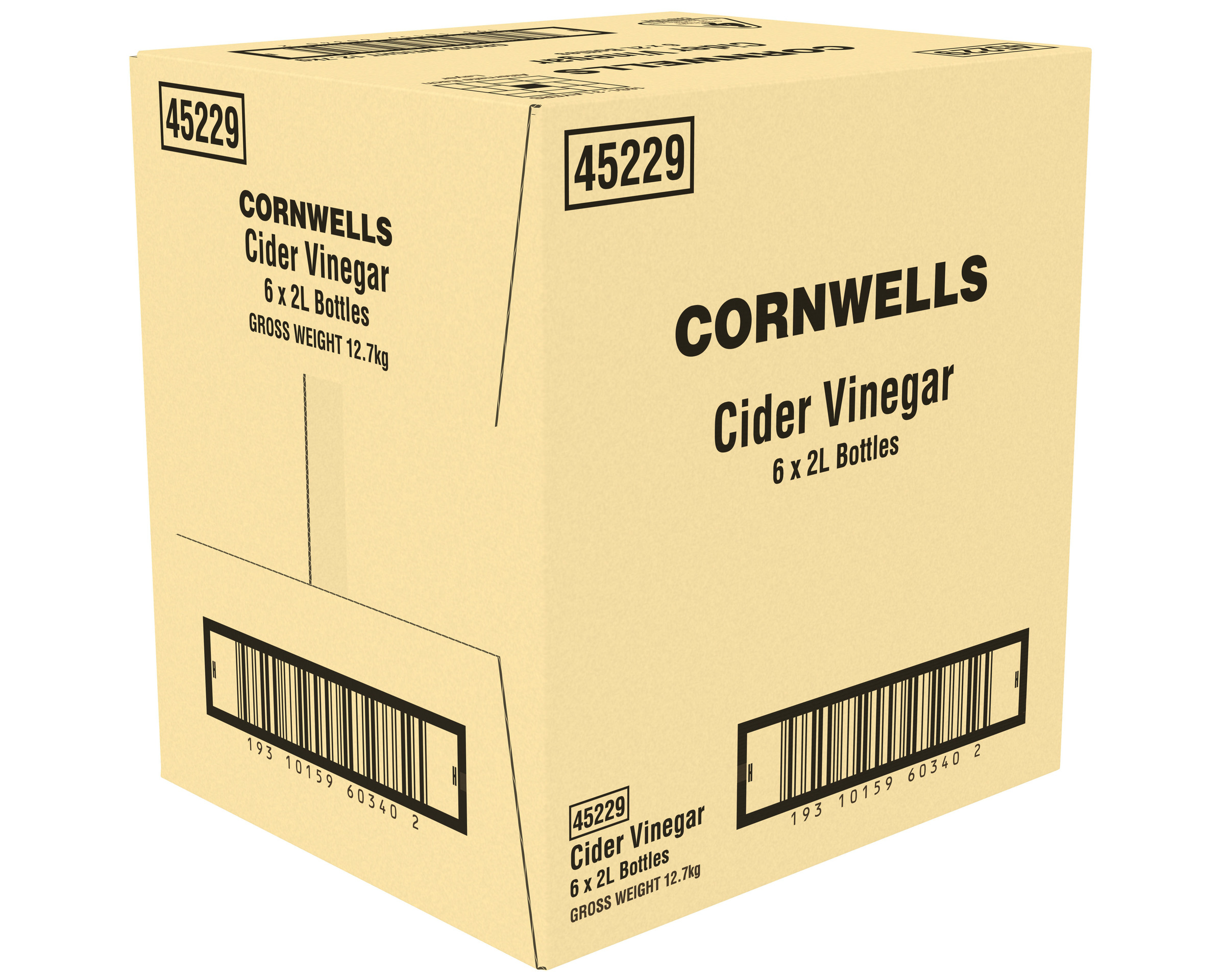 Cornwell’s Apple Cider Vinegar 6 x 2L product photo