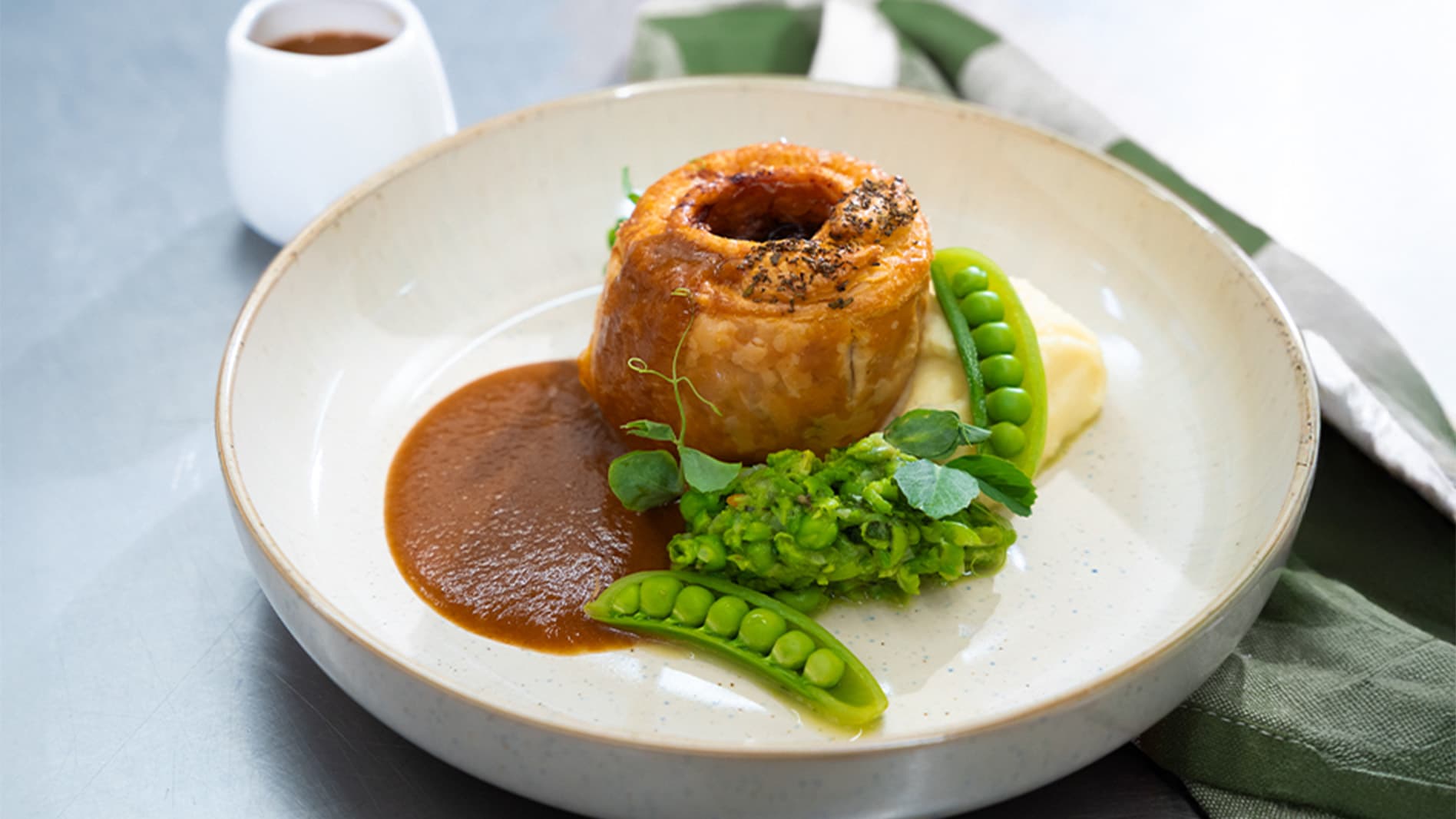 Lamb Shank Pie with Pampas Puff Pastry