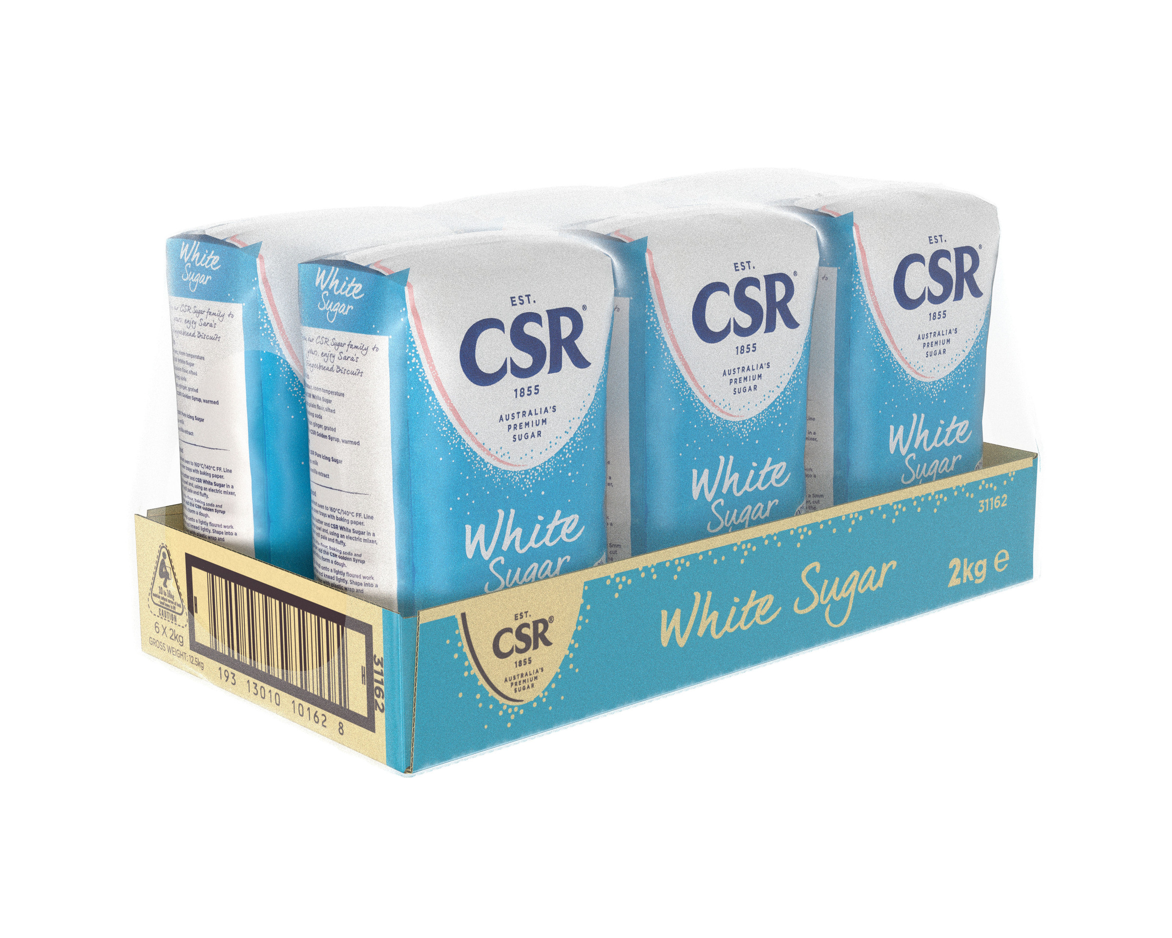 CSR White Sugar 6 x 2kg product photo