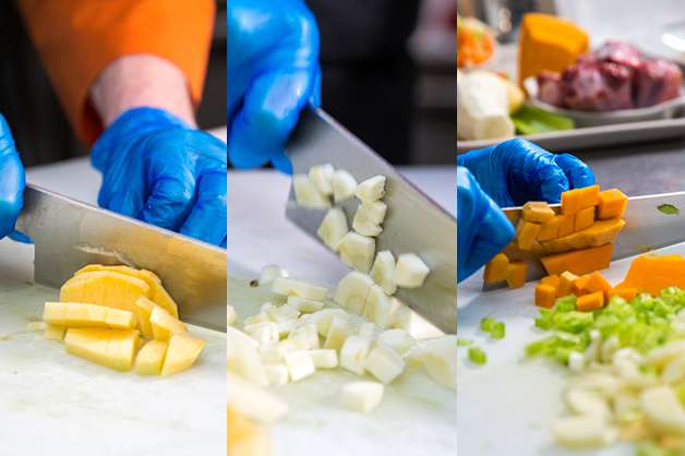 Chopped Ingredients