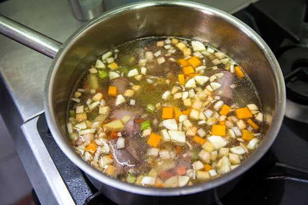 Soup will thicken