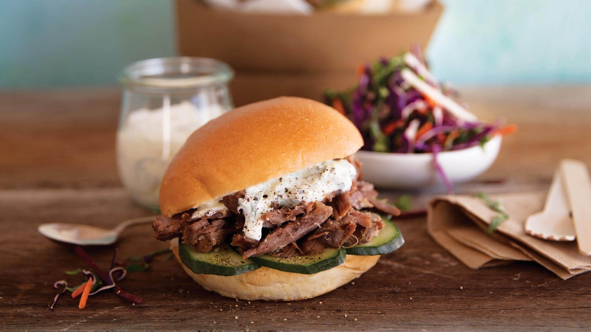 Image of a milk bun burger