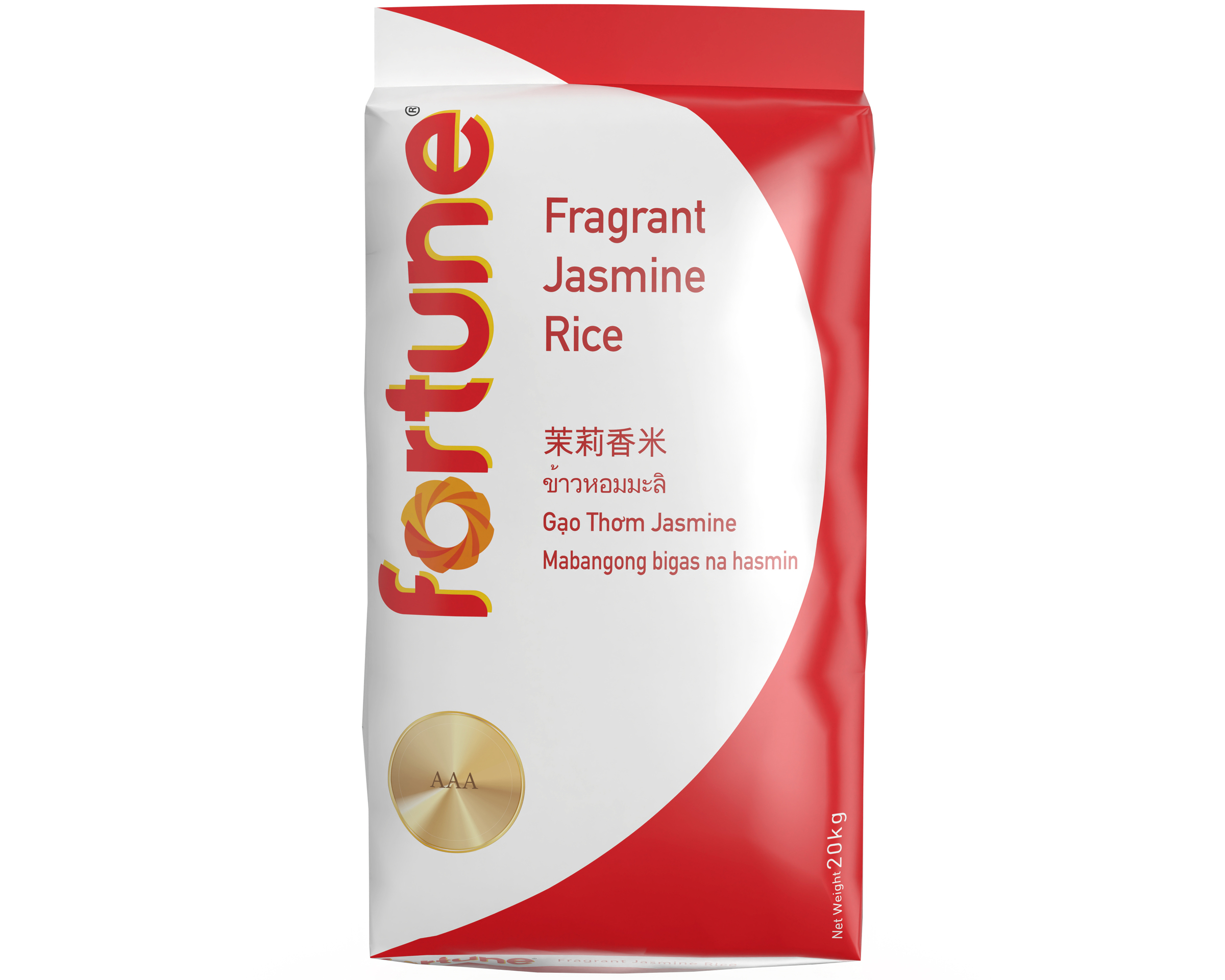 Fortune Fragrant Jasmine Rice 20kg