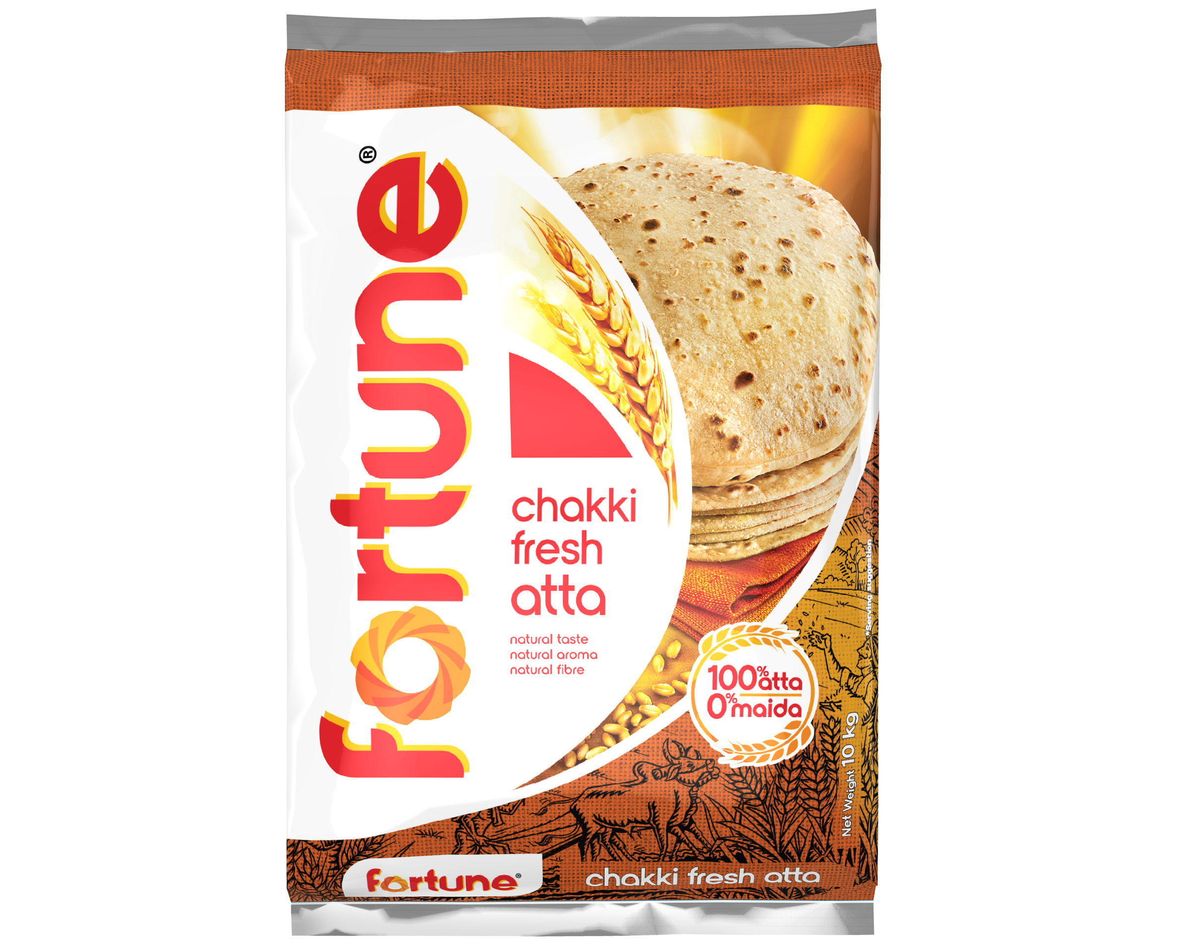 Fortune Chakki Fresh Atta 10kg