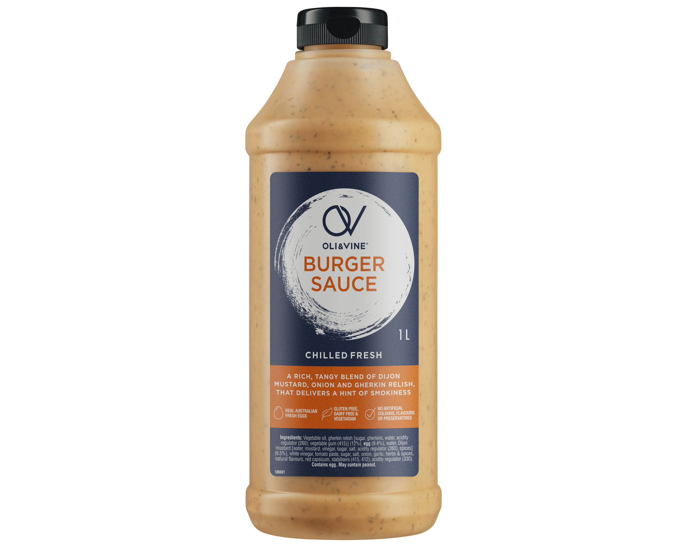 Oli & Vine Mayonnaise Burger Sauce 1 l